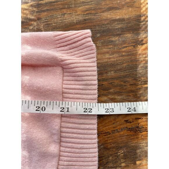 S4‎ VTG Philosophy Soft Baby Pink Cardigan Sweater - Picture 6 of 6